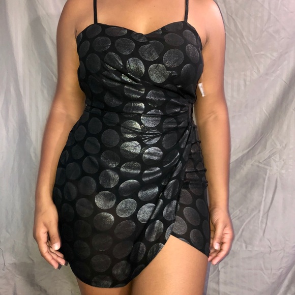 Polka dot mini dress - Picture 1 of 4